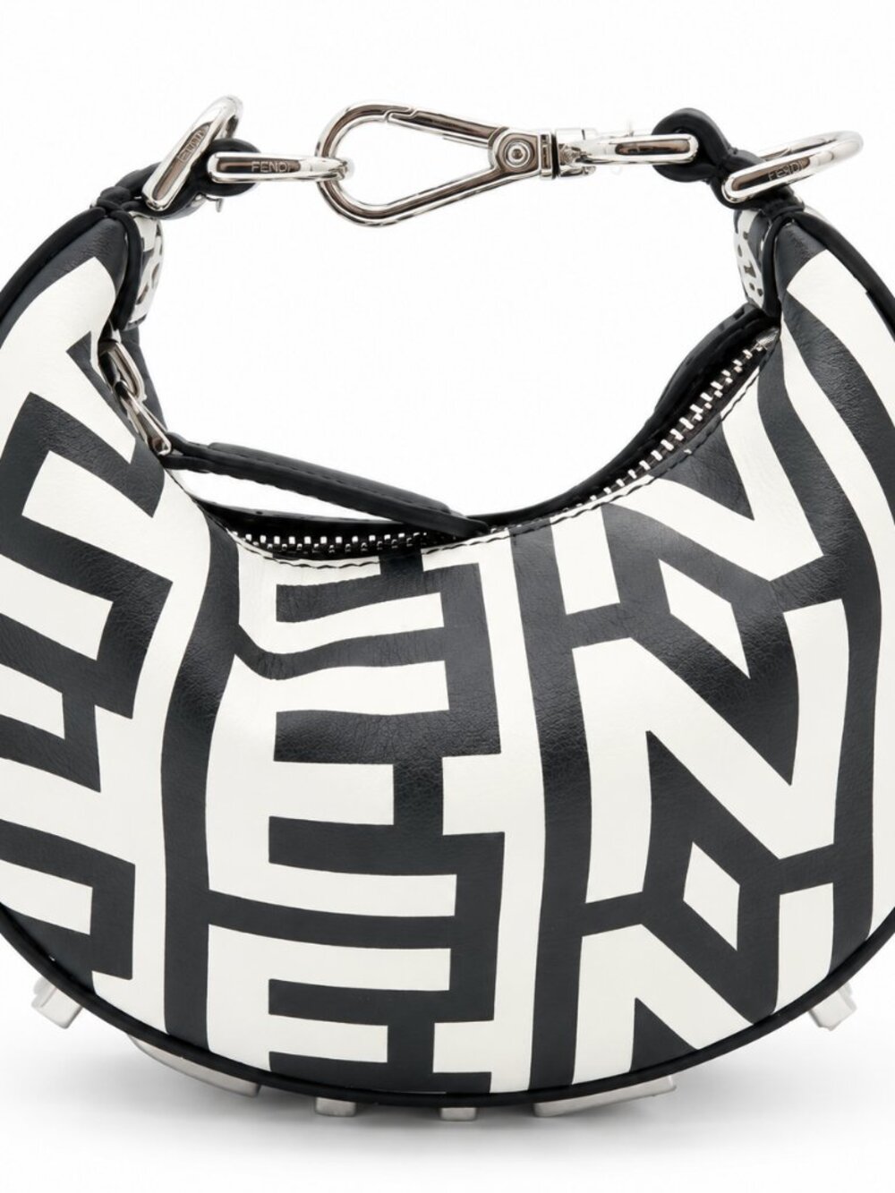 Fendi x Marc Jacobs Nano Fendigraphy Bag – White/Black (Pre-Owned)
